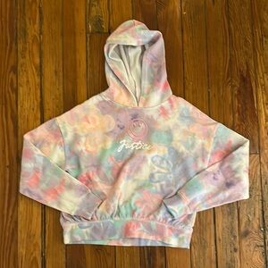 Justice Tie-Dye Hoodie